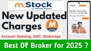 M Stock App Review 2025 | M Stock Zero Brokerage Plan | M Stock Charges | Mstock App Review | Mstock