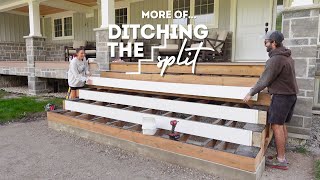 Composite decking (and lots of deleted stuff) | DITCHING THE SPLIT