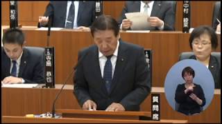 福井市議会　令和元年12月定例会　11月11日本会議（一般質問７）見谷議員 手話通訳挿入