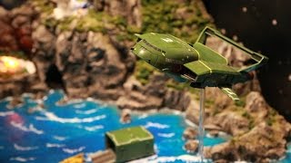 Space Museum TeNQ :  Thunderbirds ARE GO Tracy Island Diorama