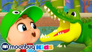 🐊 Joãozinho Visita os Animais no Zoológico 🐊 | Little Angel Brasil | Moonbug Kids - Músicas Infantis