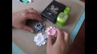 Tutorial ~ 5 Petal Paper Flower  As Requested