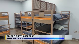 Fort Wayne, nonprofits team up to provide emergency shelters for winter
