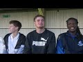 Coggeshall United 4-2 Barkingside | Cliff Akurang, Lewis Soraf and Josh Chapman Interview