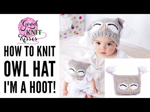How to Make a Knit Owl Hat How to Make a Knit Owl Hat