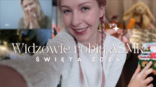 [ASMR] FILM Z WIDZAMI 🎄🎁 (subscribers do asmr)