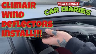 ClimAir wind deflector install *FN2 Type R*