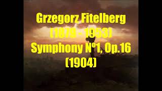 Grzegorz Fitelberg (1879 - 1953) : Symphony Nº1, Op.16 (1904)