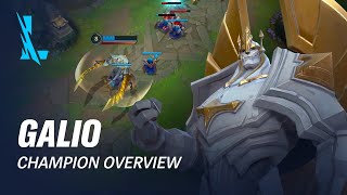 Galio Champion Overview | Gameplay - League of Legends: Wild Rift