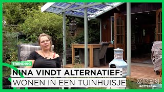 Alternatief voor oververhitte woningmarkt: wonen in een tuinhuis in Schiebroek | TRENDING