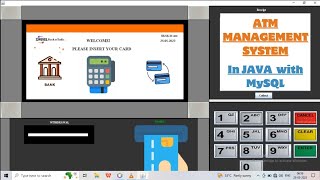 ATM MANAGEMENT SYSTEM || using java NetBeans and mysql