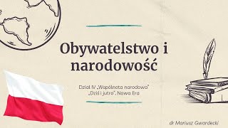 Obywatelstwo i narodowość