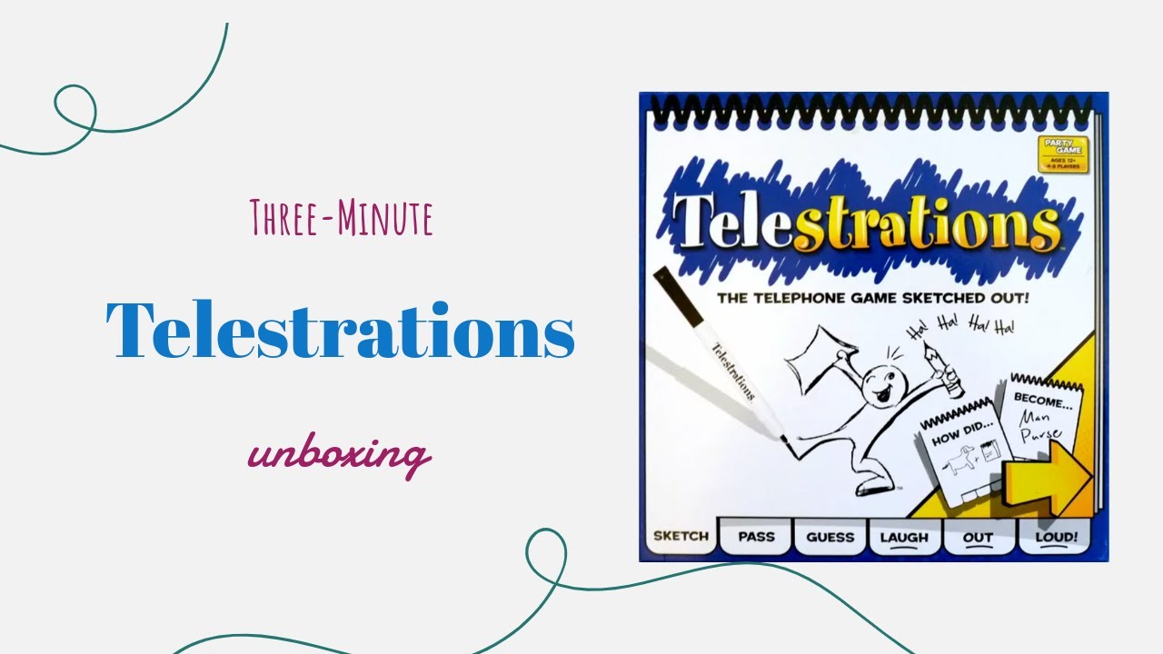 Telestrations 3 Minute Unboxing Youtube