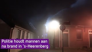 Twee mannen aangehouden voor brandstichting