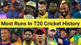 Most Runs In T20 Cricket History 🏏 Top 25 Batsman 🔥 #shorts #viratkohli #rohitsharma