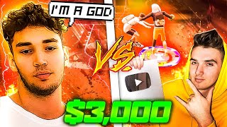 The BIGGEST WAGER of the YEAR - INSANE $3000 Ante-Up Series vs Adin (NBA 2K20)