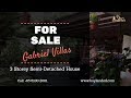 For Sale: 3 Storey Semi-Detached House @ Gabriel Villas (External)