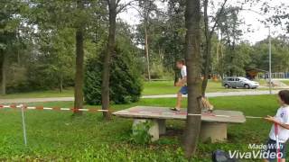 My first side flip on ground