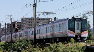 E129系B25+A20編成新ﾆｲ 信越本線下り普通441M【4K】