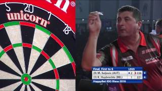 Mensur Suljovic v Kim Huybrechts - HAPPYBET INTERNATIONAL DARTS OPEN FINAL