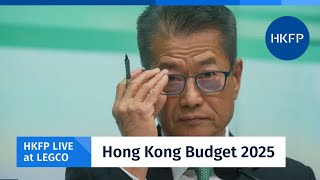 HKFP_Live: Hong Kong Budget 2025