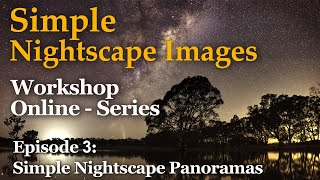 Simple Nightscape Panoramas