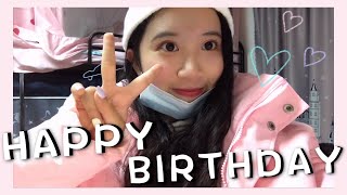 VLOG 跟我一起在上海過19歲生日！大陸朋友突如其來的感動告白...｜兩天一夜玩上海｜一晚900rmb的民宿room tour