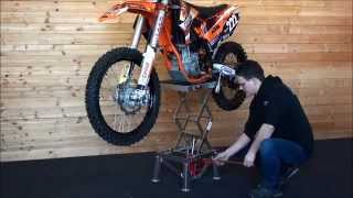 Powerplustools motorlift / crosslift voor motoren / mxlift - aluminium