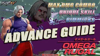 OMEGA Rugal Advance Guide | Best Combo, Unique Skills, Gimmiks | The King of Fighters XV | KOFXV