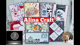 Alina Craft Project Share // Cardmaking // Happy New Year 💖