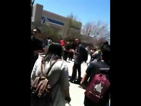 Fire Alarm In Sybil B. Harrington Fine Arts Complex - YouTube