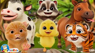 Skip To My Lou | Nursery Rhymes \u0026 Kids Songs | IshKids