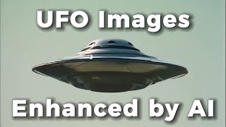 Original UFO Photos Transformed by AI into Videos. Part 1