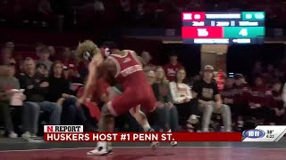 #6 Nebraska wrestling takes on #1 Penn State at home Friday