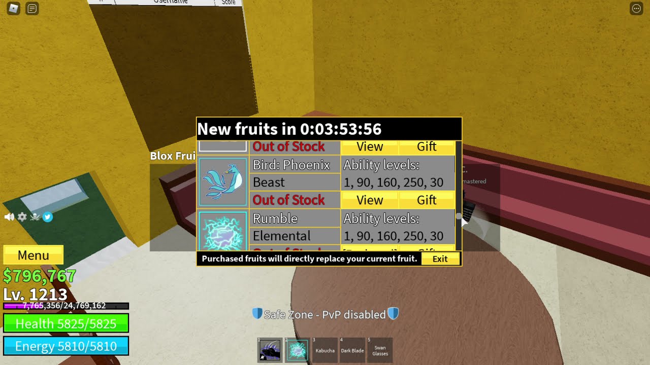 Blox Fruits Stock! || BLOX FRUITS! - YouTube