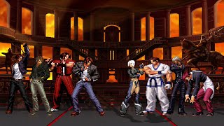 [KOF Mugen] Kyo Kusanagi Team vs Random Team