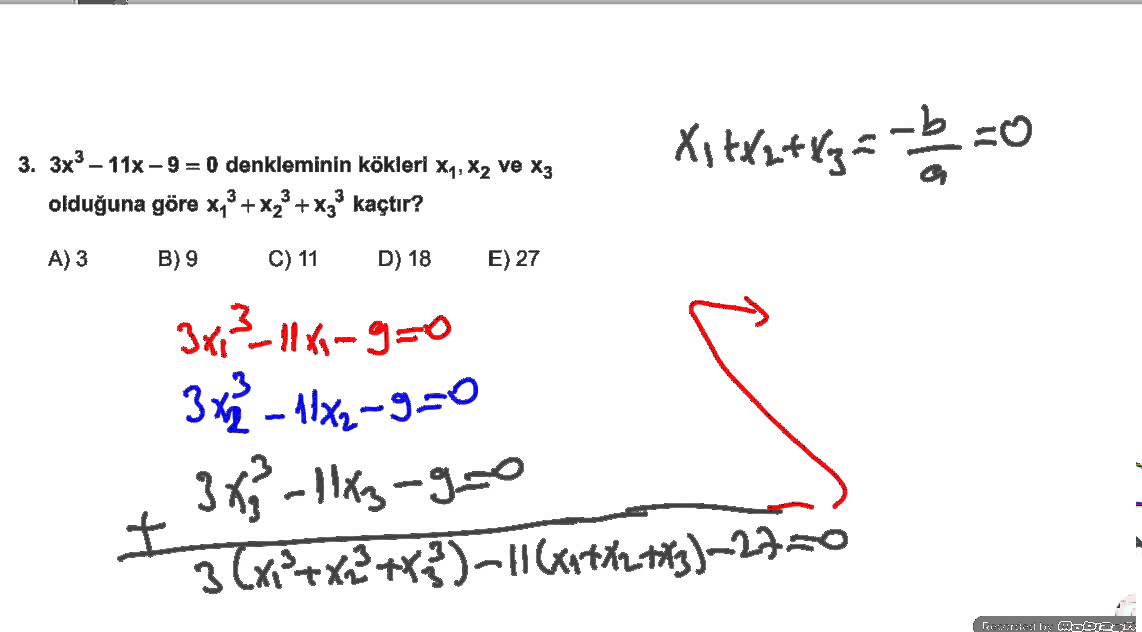 12+B MEB MATEMATİK KAZANİM TESTİ İKİNCİ DERECEDEN DENKLEMLER TEST 4 ...