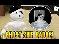 How to get the GHOST SHIP BADGE & MORPH in PIGGY RP : INFECTION | Roblox