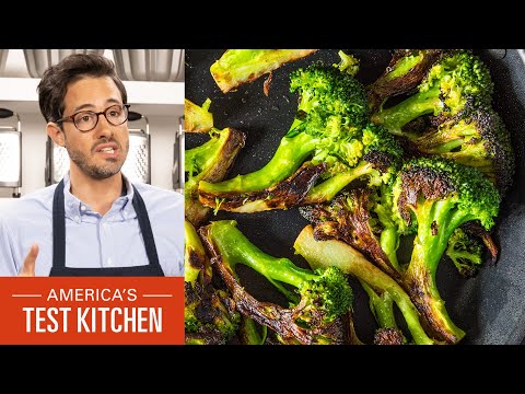 Recipe for baked broccoli