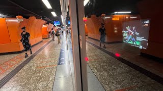 [晚間繁忙時間回程] 港鐵港島綫 ISL M Train (A109 / A108) 太古-鰂魚涌