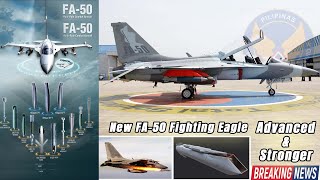 Wow! Upgraded - Now the Philippines Fighter Jets are more Advanced & Stronger |FA-50 Fighting Eagle