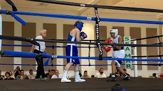 my first amateur boxing match