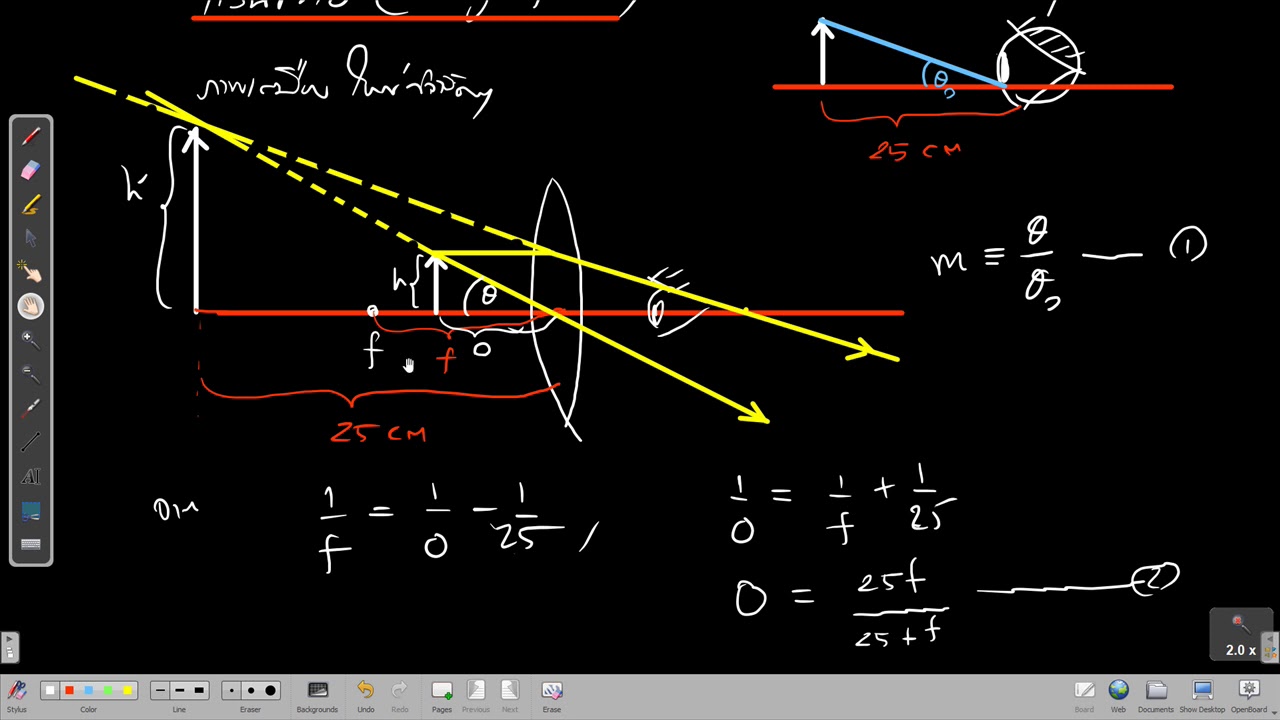 Physics 2_74 แว่นขยาย - YouTube