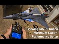 Freewing JAS-39 Gripen 80mm Maximum Scale+ Performance Setup - Radio, Mixing, CG, Reverse Thrust