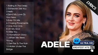 ADELE Songs Playlist 2024 | The Best Of ADELE | Greatest Hits Full Album 2024 (Lyrics)