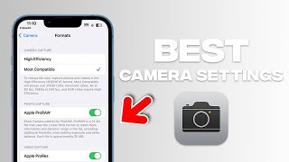 The BEST iPhone Camera Settings in 2023 (CHANGE THESE NOW!)