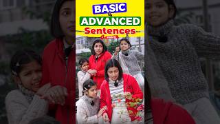 Basic vs. Advance English Conversation with Adi \u0026 Kanchan 😍, Kanchan English Connection #shorts