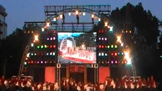 どまつり前夜祭２０１２　関学よさこい連炎流　炎奏(かなで)