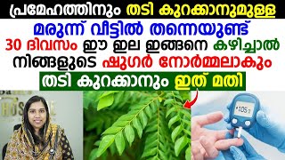 പ്രമേഹത്തിനും തടികുറയ്ക്കാനുമുള്ള ഒറ്റമൂലി വീട്ടിൽ തന്നെയുണ്ട്  | healthy tips malayalam