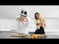 Marshmello & Nicole Scherzinger Make Hawaiian Poke Bowls | Cooking with Marshmello